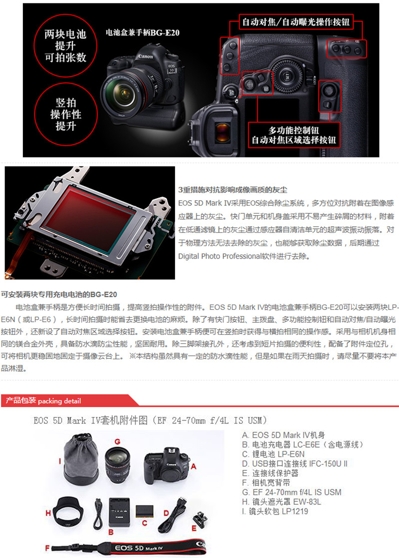 ܣCanonEOS 5D Mark IV ׻EF 24-105mm f/4L IS II USM ȫ 3040 61Խ