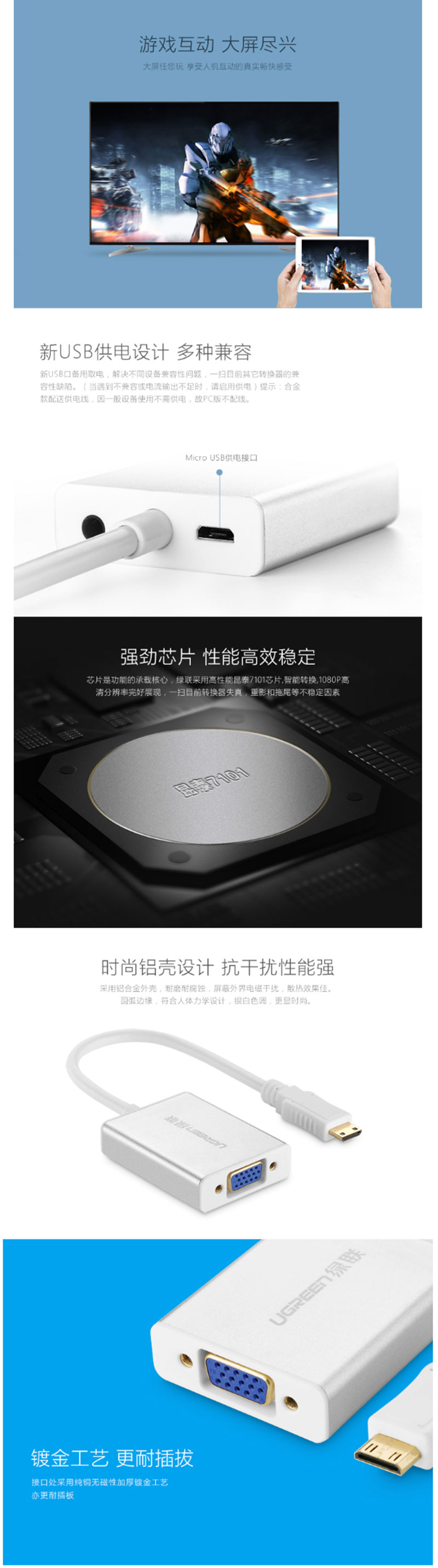 40270 Mini HDMIתVGA