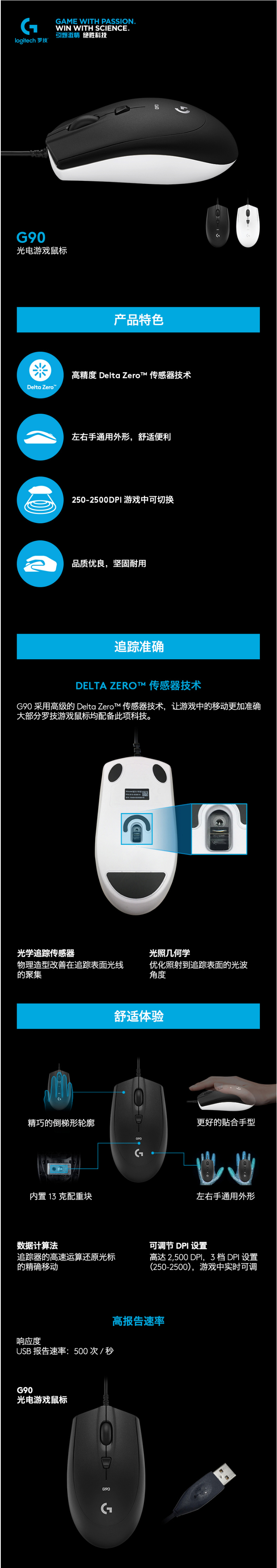 ޼_logitech-G90-