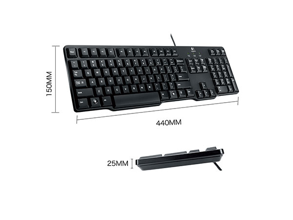 ޼LogitechK100  ɫ