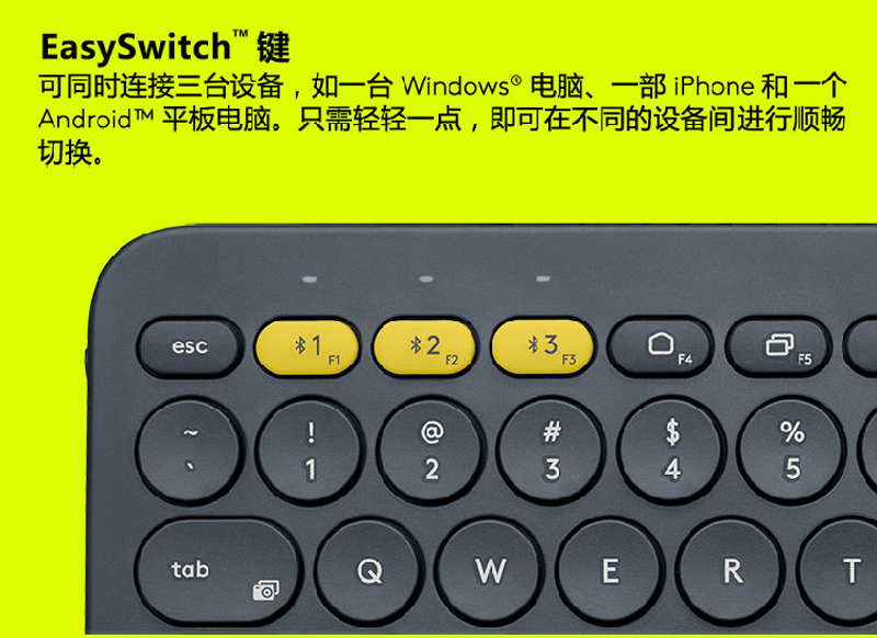 ޼LogitechK380豸 ƽIPAD ʱбЯ ɿ  ɫ