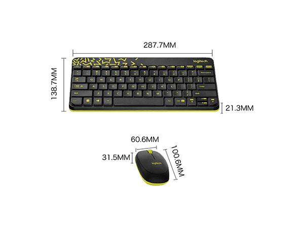 ޼Logitech߼װ MK240 Nanoɫ