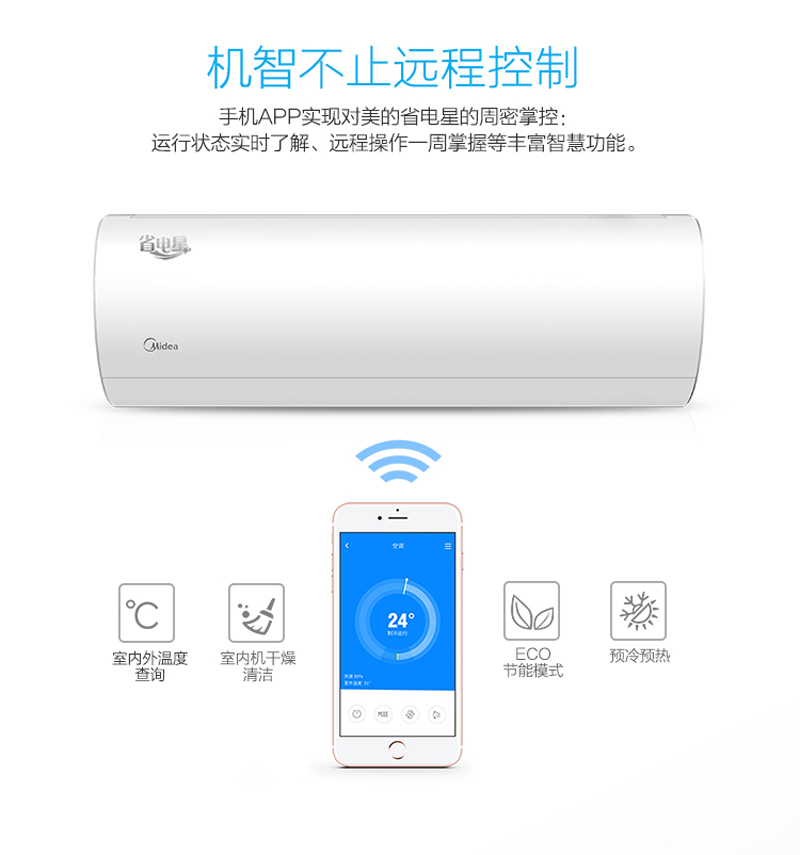 ģMideaڹʽյ յƵһ KFR-35GW/BP3DN1Y-DA200(B2)E