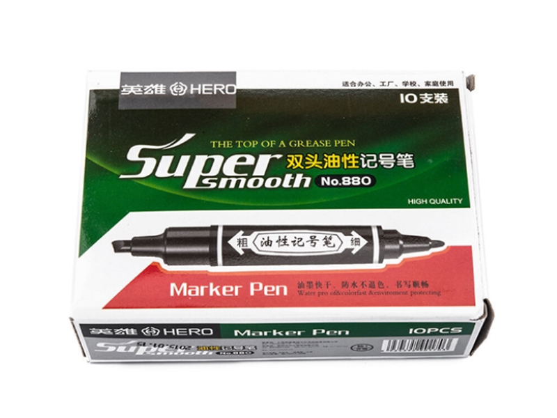 Ӣ(HERO) ˫ͷԼǺű 880 ɫ 2mm ٳīˮ
